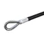 Lyon Galvanised Steel Strop Black